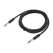 6.35mm Guitar Cable Mono Port 1/4 TS Connection Male to Male Connector Instrument Cable Cord