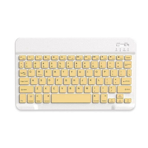10 Inch Rechargeable  Keyboard Ultra-Thin Portable  Keyboard for , IOS, Android, Windows Devices C