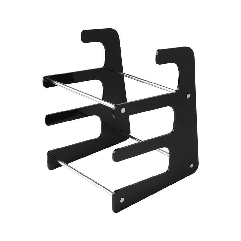 3-Tier Mechanical Keyboard Holder Display Stand Keyboard Shelf For Storage Three Mechanical Keyboard Black 6034197955847