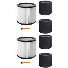 2X Filtro HEPA de SubstituiçãO para 90304 90350 5 GalõEs e Grandes Acessórios de Aspirador de Pó úmido e Seco