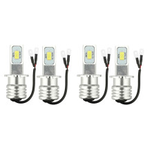 4X H3 Super Bright -LED Headlight Kit 100W 10000LM Fog DRL Bulbs 6000K White