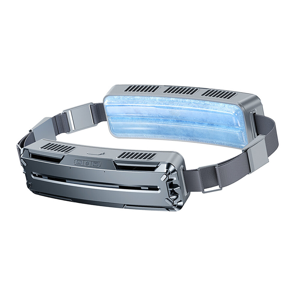 Wearable Belt Fan USB C 5000mAh 3 Wind Speeds