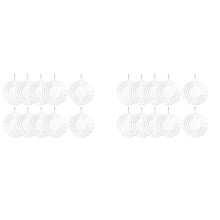 40 Stuks 3 Inch Sublimatie Windspinner Blanks 3D Windspinners Hangende Windspinners voor Indoor Outdoor Tuindecoratie