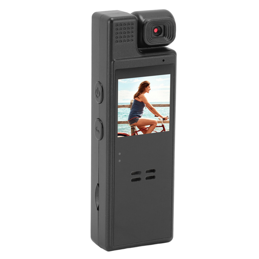 4K 180 Rotatable Body Cam With Night Vision, Wifi, 1.3" Display, 128Gb Support 9381385739336