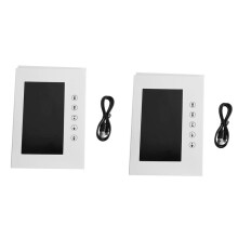 2X Nuevas Tarjetas de Video de 7 Pulgadas para Presentaciones Publicitarias Reproductor de Publicidad Digital Saludo de Video de Pantalla de 7
