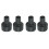 4Pcs Vacuum Hose Conversion Tool Dust Fitting Adapter for , Conversion Adapter Tool Replacement Part WS25011A 1