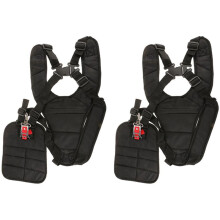 2X Double Trimmer Shoulder Harness Strap Belt Lawn Mower Grass String for Brush Cutter & Trimmer Garden Power