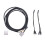 Computer Desktop  PC Motherboard External Start Power /Off Button Extension Cable for DIY Button Silver 1