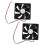 2X 90mm x 25mm  12V 2Pin Cooling Fan for Computer Case CPU Cooler 1