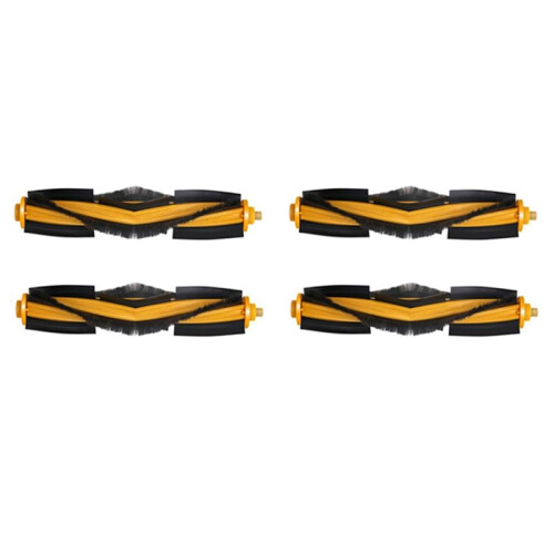 4Pcs Roller Brush for  Deebot Ozmo T8 Vacuum Cleaner Main Brush Replaceable Accessory 1