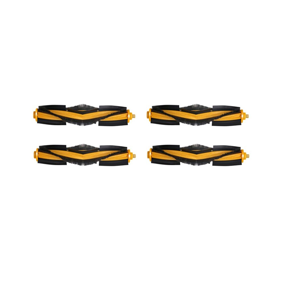 Semoic 4Pcs Roller Brush For Deebot Ozmo T8 Vacuum Cleaner Main Brush Replaceable Accessory