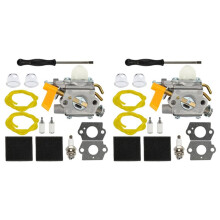 2X C1U-H60 Carburetor W Tune Kit Air Filter for Homelite 25Cc 30Cc String Trimmer Brushcutter 985624001