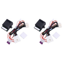 2X Car Side Mirrors Folder Fold and Spread Automatically Kit for RAV4(2020) LHD+ Plug and