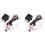 2X Car Side Mirrors Folder Fold and Spread Automatically Kit for  RAV4(2020) LHD+ Plug and 1