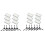 2X Suitable for  Sweeping Robot Accessories V3 V3S V5 V5S Pro Side Brush HEPA Filter Screen 1