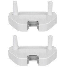 2X Support de Support Clip de Fixation Support Mural Docks pour V11 V10 V8 V7 Etc Stick Aspirateur Baguette Tube