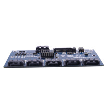 2X Controller Card Motherboard Expansion Card 1 To 5 Port Sata3.0 6Gbps Multiplier Port Riser Card Adapter