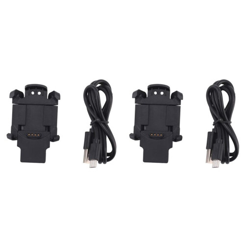 2X USB Fast Charging Cable Charger Dock Data Sync for  Fenix 3 HR Quatix 3 Watch