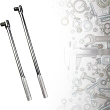 F-Griff-Steckschlüssel, Lenkgriff, 180 Grad Drehbare Griffe, Werkzeug für Mechaniker, Bauarbeiter, Heimwerker, Drehbar, 355 mm