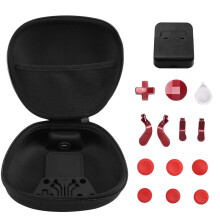 Pacchetto Completo di Componenti per One Elite Series 2 Elite Edition Controller Pulsante In Metallo Borsa Caricabatterie Set Rosso