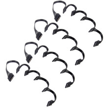 4X 15 Pin Power Extension Hard Drive Cable 1 Male to 5 Female Power Supply Splitter Adapter Cable for DIY PC Sever