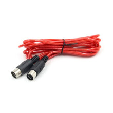 MIDI Extension Cable 5Pin Male to Male MIDI Cable for Electric Piano Guitar Instrument PC Cable 3 Meters
