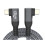 Cable USB 4 Ángulo de 90 Grados 40Gbps USB4 Codo Tipo C Cable de Transferencia de Datos USB C PD240W Carga Rápida 1M 1