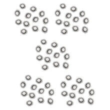 60Pcs Water Tank Filter for S50 S51 Robot Vacuum Cleaner 2 Spare Parts Filters Accessories