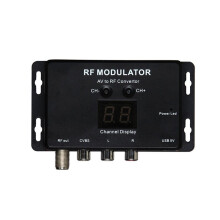 RM06 Modulator RF Konwerter AV na RF Wyświetlacz Cyfrowy