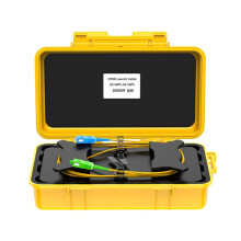 OTDR Dead Zone Eliminator Fiber Rings Fiber Optic OTDR Launch Cable Box 2km SC/APC-SC/UPC