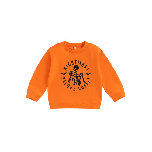 (11-12 Years, Orange) Παιδικά Φούτερ για Αγόρια Κορίτσια