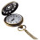 2X Retro Antique Bronze Spiderweb Pattern Pocket Watch Quartz Clock Necklace Pendant 5