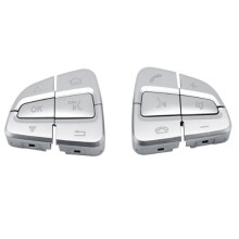 Auto Multifunctionele Stuurwiel Knop Volume Aanpassing Schakelaar voor - C-Klasse W205 GLC W253