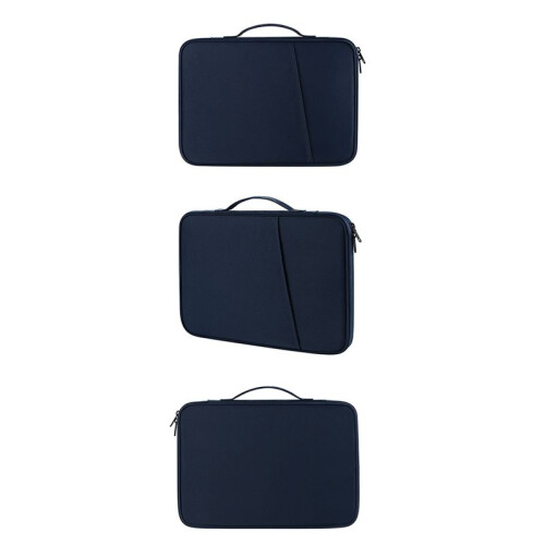 Organizador de Arquivos de Viagem Multifuncional para Tablet de 12,9 A 13 Polegadas, Bolsa de Transporte para Tablet, Azul