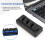MK424U 4-Key  Customized Keyboard with Mechanical   USB Connection for Office Game Multimedia Black 10