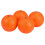 12 Pcs Soft Plastic Simulation Orange Fruit Home Decoration Burgundy 2