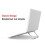 Adjustable Aluminum Laptop Stand, Foldable Desktop Holder, for 17inch Below Laptops 4