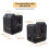Para Raspberry Pi 5 ABS  Tower Fan Kit JST 4 Pin Port Fan Kit com Kit de Display OLED de 0,96 Polegadas 5