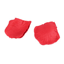 200Pcs Roses Petals Artificial Flowers for Wedding Decoration - Gradual Red