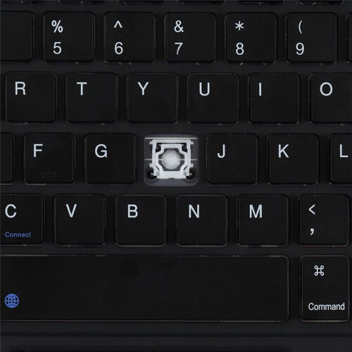 Touchpad Wireless Keyboard  Keyboard for PC Tablet Gaming Black 2