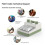 Programming Macro Custom Knob Keyboard RGB 6 Key Copy Paste  Button Gaming Keypad Mechanical Hotswap Macropad 8