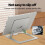 Foldable Laptop Stand Aluminum Alloy Lifting Notebook Support Bracket Tablet Holder Base Specially Designed for Tablets 7