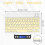 10 Inch Rechargeable  Keyboard Ultra-Thin Portable  Keyboard for , IOS, Android, Windows Devices C 6