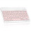 10 Inch Rechargeable  Keyboard Ultra-Thin Portable  Keyboard for , IOS, Android, Windows Devices B 5