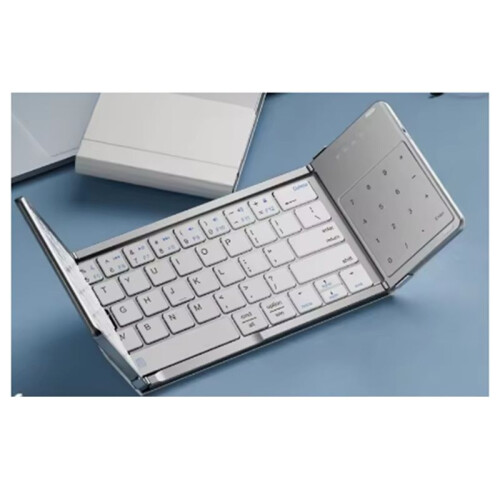 Foldable Touchpad Keyboard Folding  Keyboard with Wireless Keyboard Number Portable Keyboard Phone Touch 1