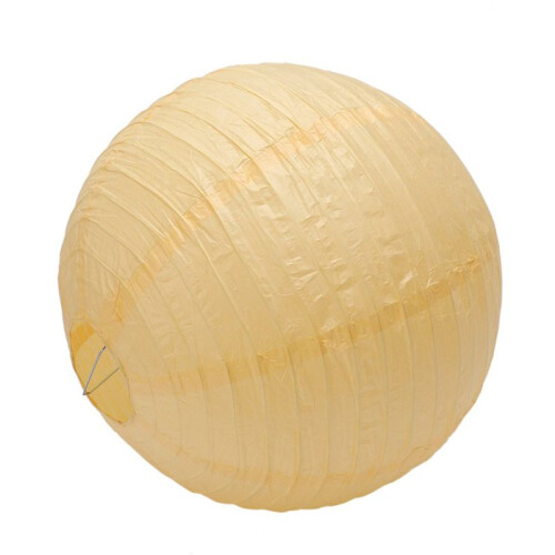 3 x Abajur de Lanterna de Papel Japonês Chinês para Festa de Casamento, 40 cm (16 Polegadas) Amarelo Profundo