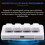 MK424U 4-Key  Customized Keyboard with Mechanical   USB Connection for Office Game Multimedia White 9