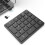 Wireless Numeric Keyboard 2.4GHz Wireless Rechargeable Numeric Keyboard for Laptops White 8