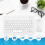 Ultra-Thin Silent Wireless  Keyboard and Mouse Set Suitable for Tablet Notebook  Keyboard White 5