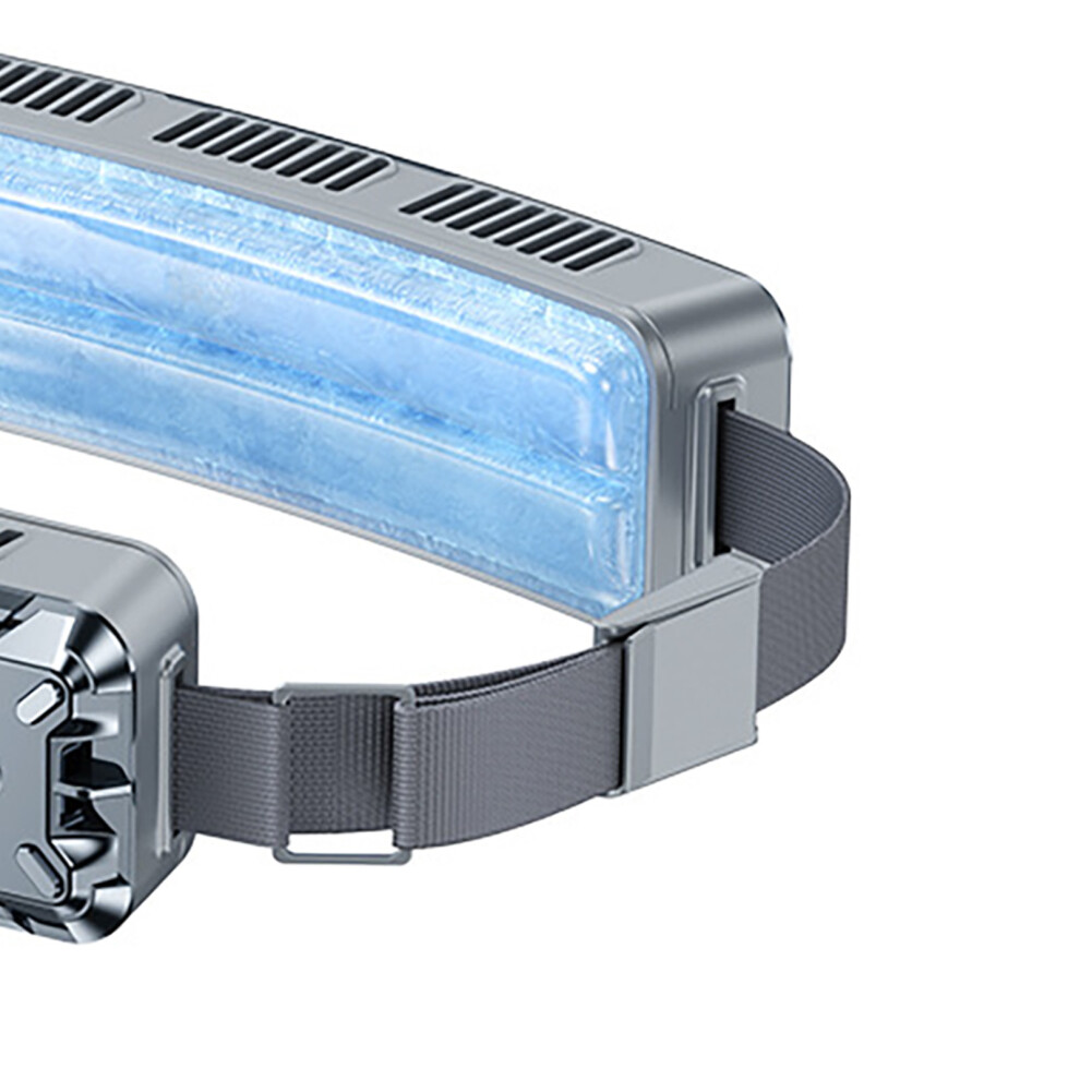 Mini USB Waist Fan 5000mAh 3 Speeds Wearable Belt